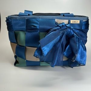 Like NEW Tri Color Comely Seatbelt Handbag